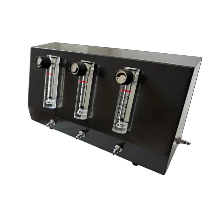 Rozbočovač kyslíku - Flow Splitter s mech. průtokoměry 3x3L/min - FS-02 OXTm